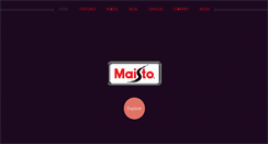 Desktop Screenshot of maisto.com